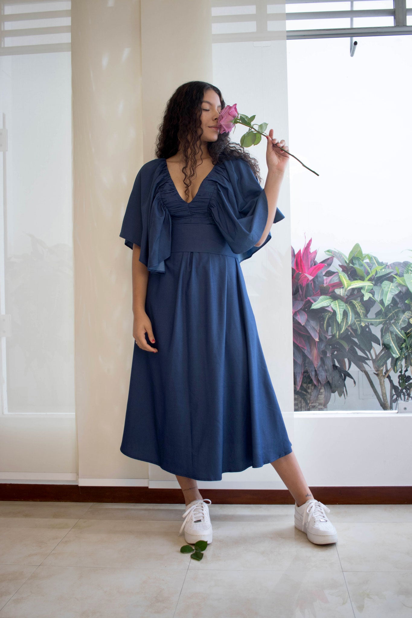 VESTIDO MANGAS