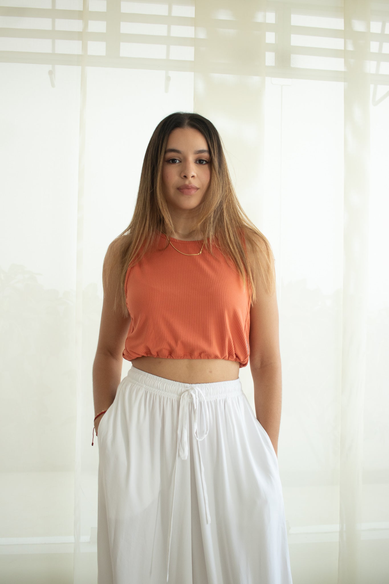 CROPTOP ANCHO RIB